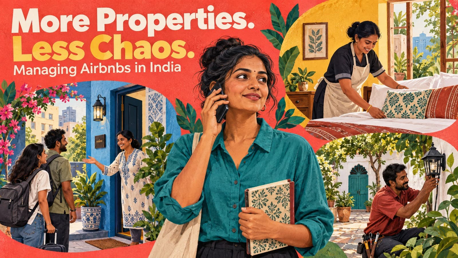 How to Manage Multiple Airbnb Properties in India Without Spreadsheets or Double Bookings